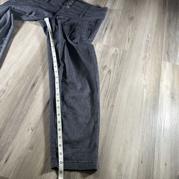 prAna Pants  Gray Lizbeth Hemp Baggy Boho Indy Hippy Outdoor Hiking Gorp Size 0 - Picture 9 of 13